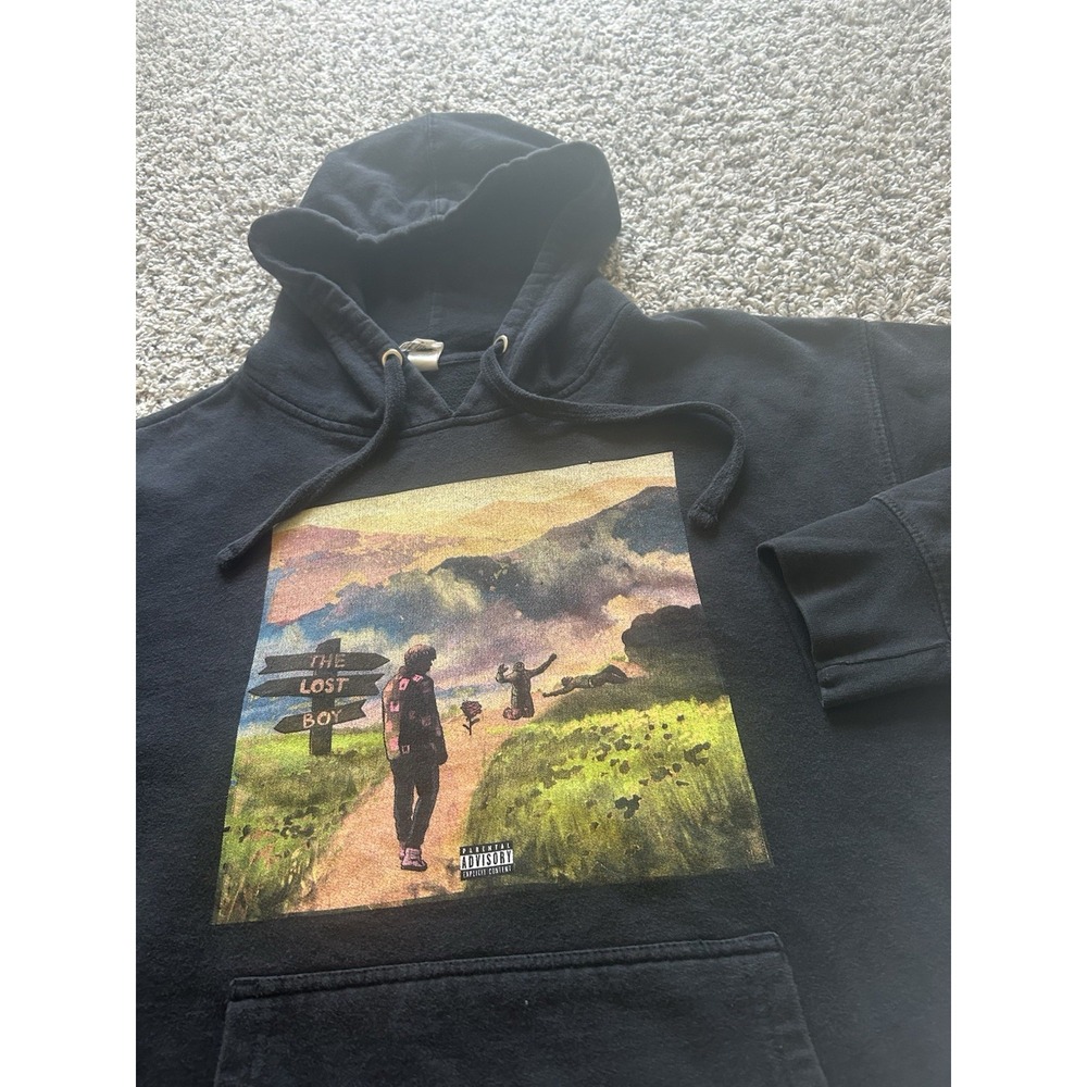 Cordae The Lost Boy 2019 Album Cover Merch Black Hoodie Sweater Men's Medium